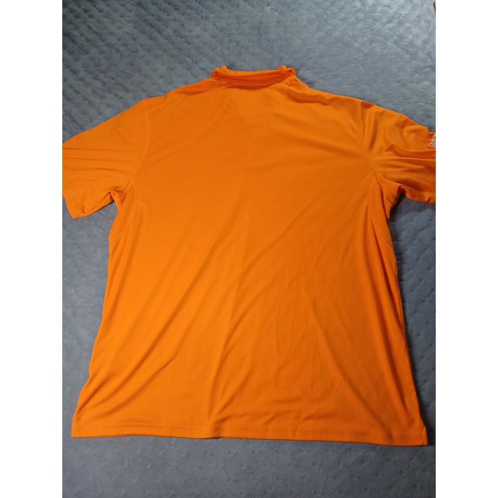 Champion Tennessee Volunteers Polo Shirt Mens 2XL Orange Power T Performance - Picture 6 of 7